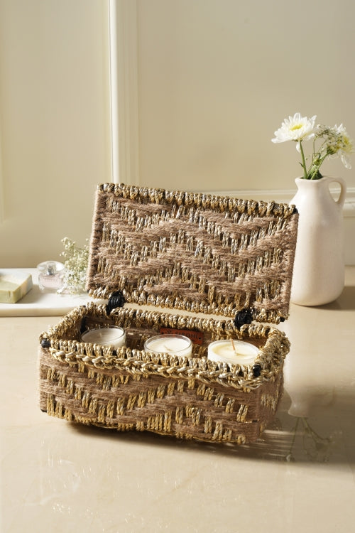 Sirohi Delilah Jute & Gold Box