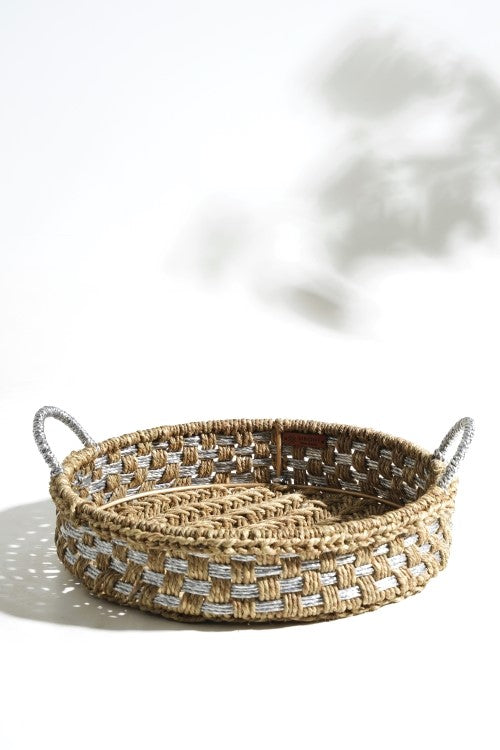 Sirohi Inayat Silver Brunch Tray