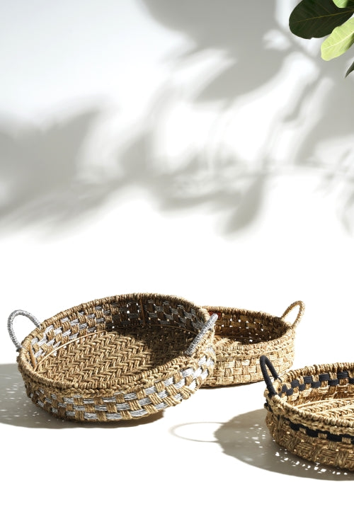 Sirohi Inayat Silver Brunch Tray