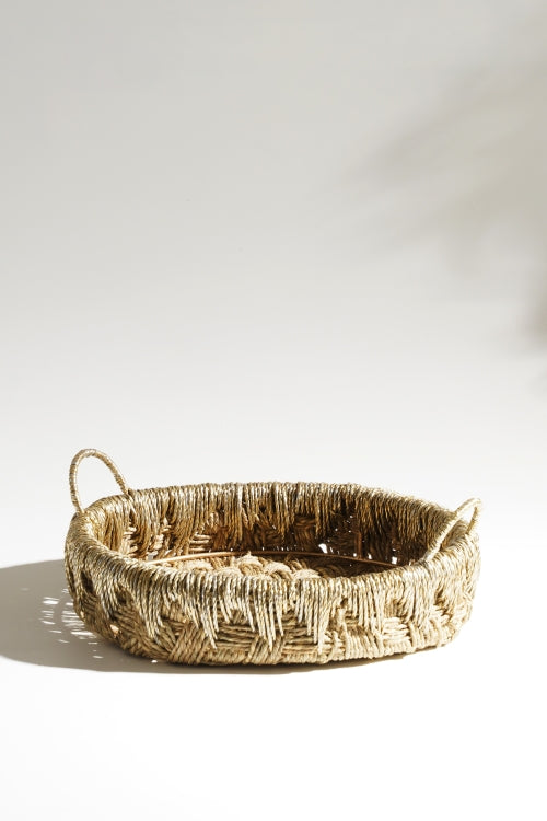 Sirohi Kaia Conical Gold Brunch Tray