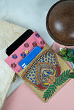 Jute Handpainted Laptop Sleeve