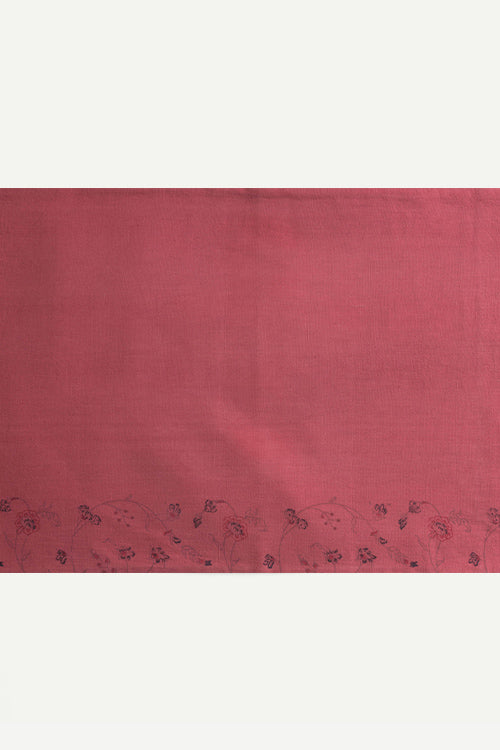 Ikai Asai block printed Table Mat single pc pink