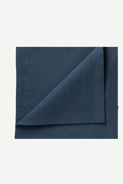 Ikai Asai block printed Table Mat single pc dark blue