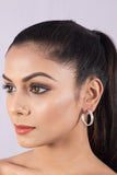 Silver Linings Hoop Handmade Silver Filigree Earrings For Women Online