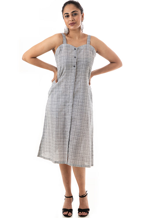 Creative Bee Bulia Handwoven Cotton Camisole Dress For Women Online