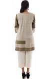 Creative Bee 'VOYAGE' Natural Dyed Handwoven Pure Cotton Travel Tunic