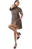 Creative Bee Guhia Natural Dyed Block Print Cotton Tunic Dress For Women Online