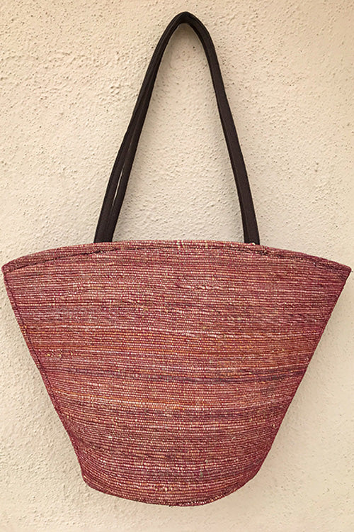 Gramya Handcrafted Banana Fibre V Bag