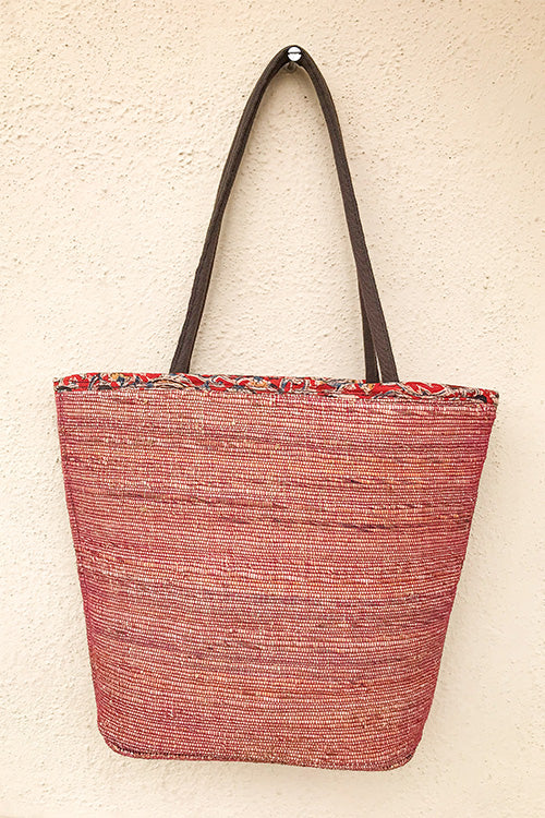 Gramya Handcrafted Banana Fibre V New Bag