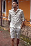 Okhai 'Genuine' Pure Cotton Ikat Shorts (Inseam 10")