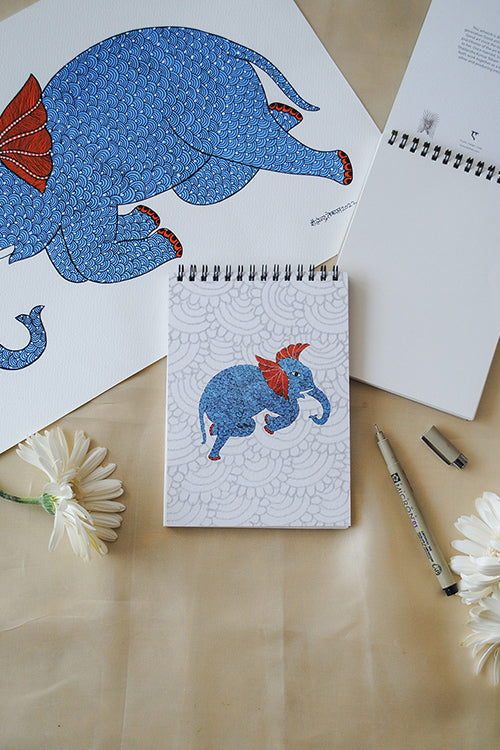 Ekibeki Gond Gajoba Sketchbook 1Pcs Sketchbook White