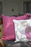 Ripples Cushion Cover French Rose