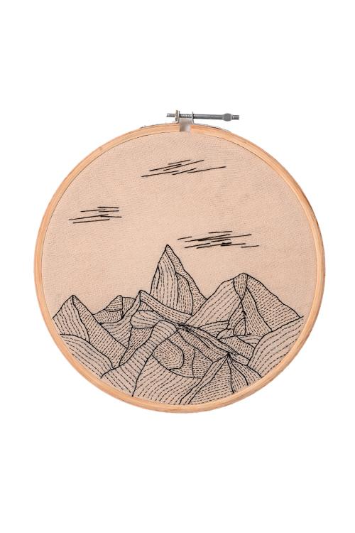 Okhai 'Wanderlust' Hand Embroidered Hoops-15