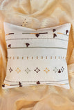 Handspun Handwoven Hand Embroidered Cushion Cover