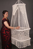 House Of Macrame Handcrafted Hanging Cradle