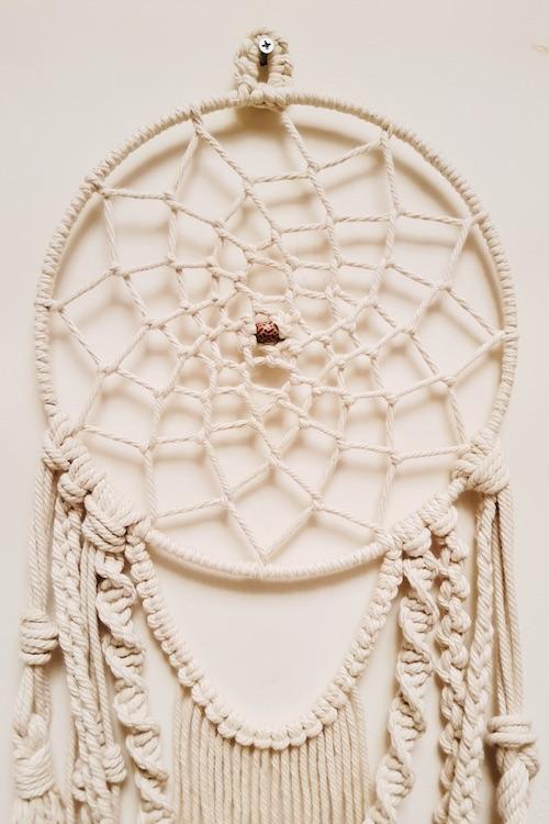 Macramé Elegant Navajo Dream-Catcher - Off white