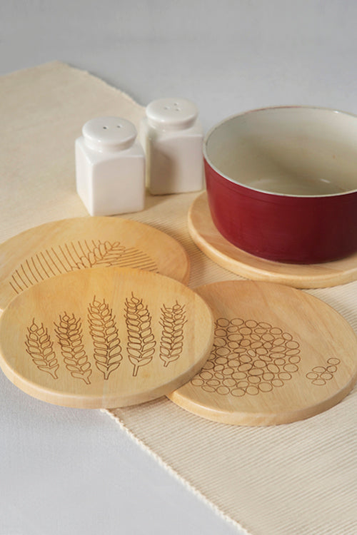 Studio Coppre Harvest Trivets(Set of 4)