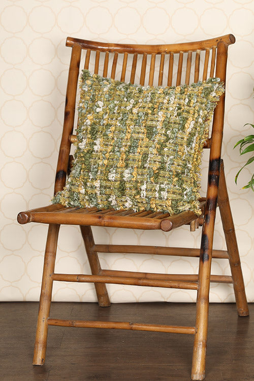 Onset Homes Hoop Cushion Cover- Lime