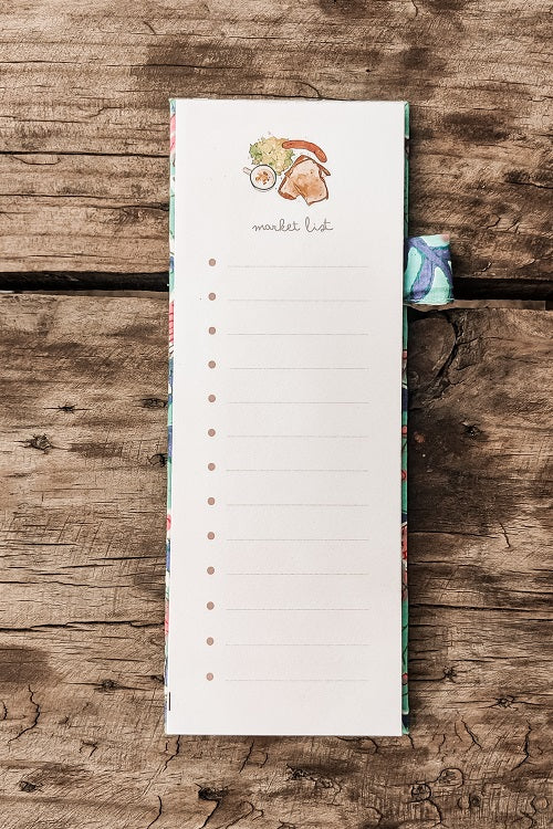 Ekatra Market list pad with magnet