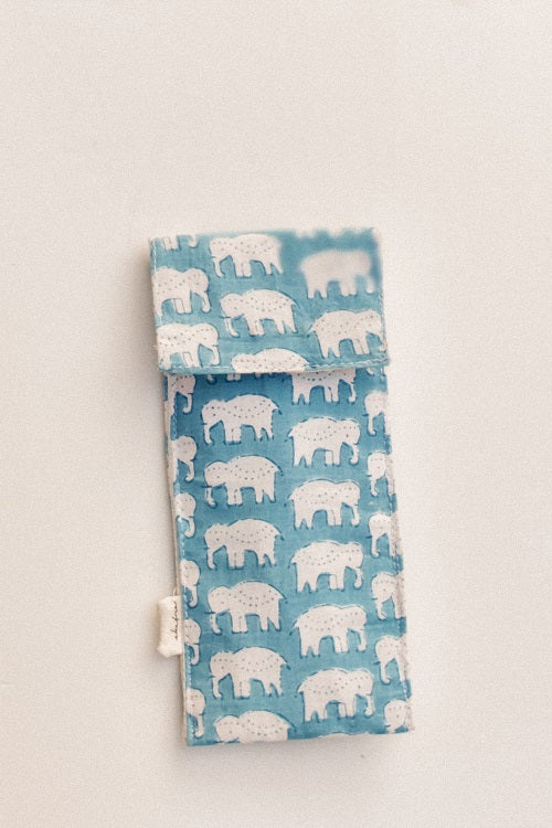 Ekatra pen case elephant motif