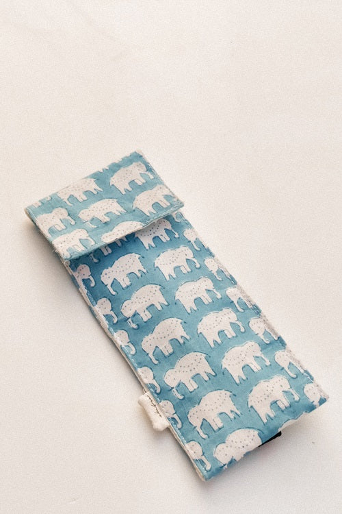 Ekatra pen case elephant motif