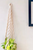 HoM Handcrafted Macrame 'Pearl' Plant Hanger