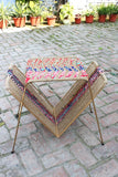 Newspaper Jute & Textile Tray Table
