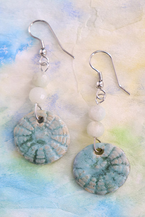 Whebyabira-Turquoise Small Ceramic Dangler