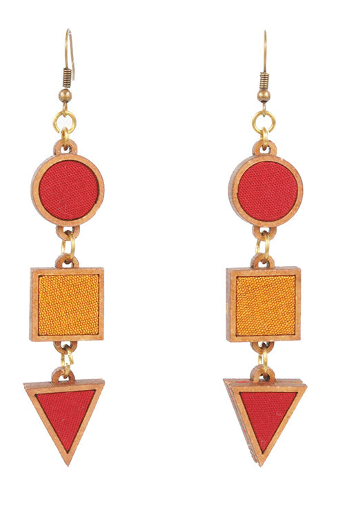 Whebyabira Geometrical Festive Earrings