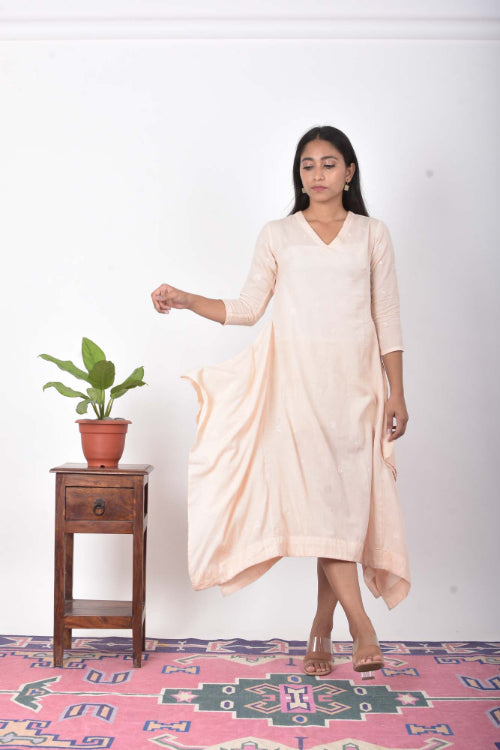 Urmul Chandani Chanderi Silk Embroidered Kurta For Women Online