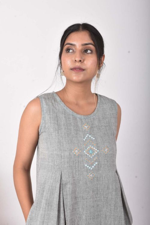 Urmul'Moth' Handloom Dress