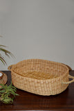 Dharini Kauna Oval Basket (Natural)