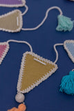 Samoolam Handmade Kids Room Decor Bunting ~ Triangles