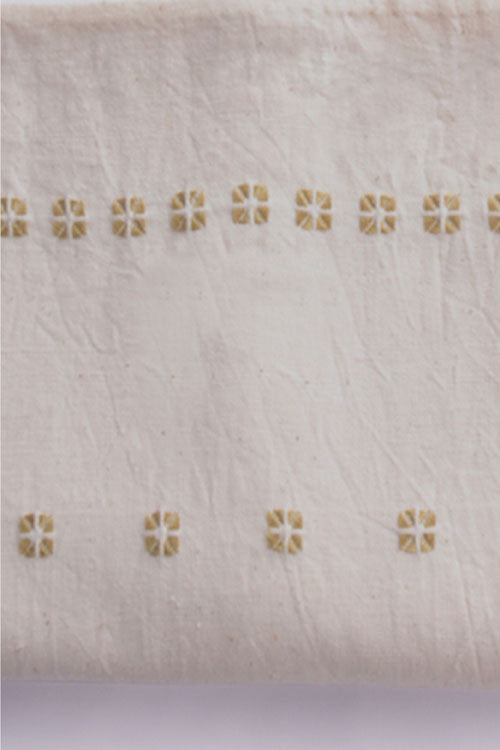 Ikai Asai-Regalia Ivory Light -Kala Cotton Table Cloth