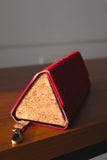 Kirgiti's Cork Hamper Box With Foldable Specs Case And Cork Bark Diya