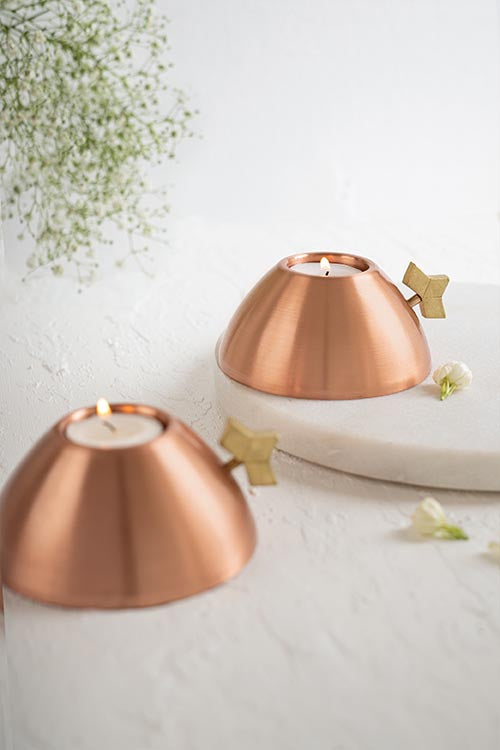 Studio Coppre Kaju Diwali Tealight