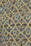 Okhai 'Henna' Embroidered Cotton Ajrakh Dress | Relove