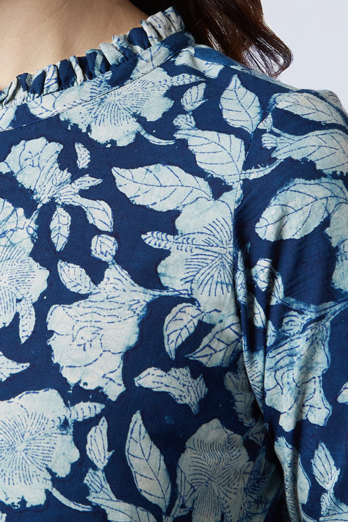 Okhai 'Natura' Cotton Hand Block Printed Dress | Relove