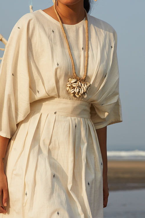 Okhai 'Serena' Handwoven Pure Cotton Dress