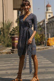 Okhai Acclaim Pure Cotton Ajrakh Wrap Dress For Women Online
