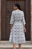 Okhai 'Majesty' Pure Cotton Camel Print Wrap Dress | Relove