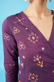 Okhai 'Bedazzle' Kutch Embroidered Wrap Dress