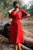 Okhai 'True Love' Hand Embroidered Pure Cotton Dress