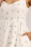 Okhai 'Summer Breeze' Hand Block Printed Cotton Dress | Rescue
