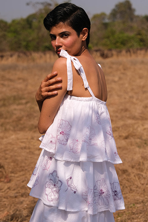 Okhai 'Amelia' Hand Embroidered and Mirrorwork Dress