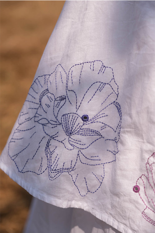 Okhai 'Amelia' Hand Embroidered and Mirrorwork Dress