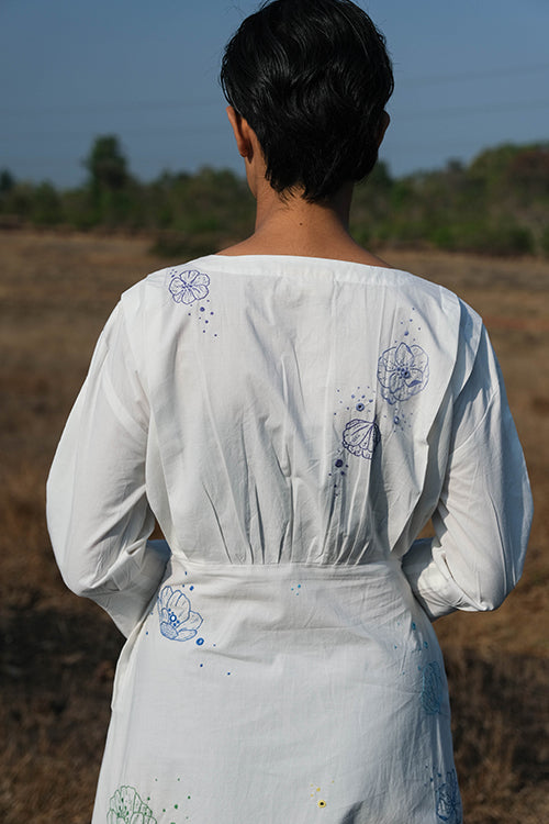Okhai 'Cecelia' Hand Embroidered and Mirrorwork Dress
