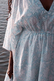  Spring Dance Mul Cotton Hand Block Printed Beach Dress For Women Online