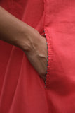 Okhai 'Marine Bay' Pure Cotton Hand Embroidered Dress