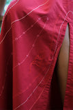 Okhai 'Wave Splash' Pure Cotton Hand Embroidered Dress
